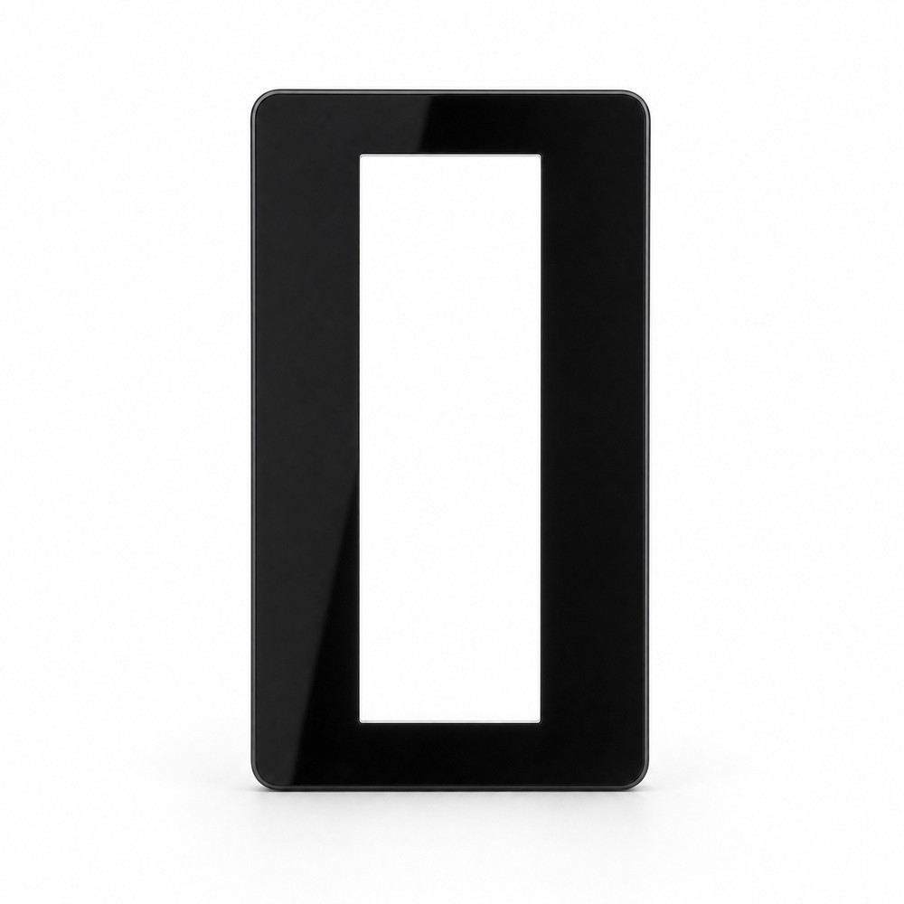 Clear+black boarder
