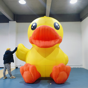 Personalizado flotante hermético publicidad pato gigante al aire libre agua inflable pato amarillo para la venta - Product Image 1