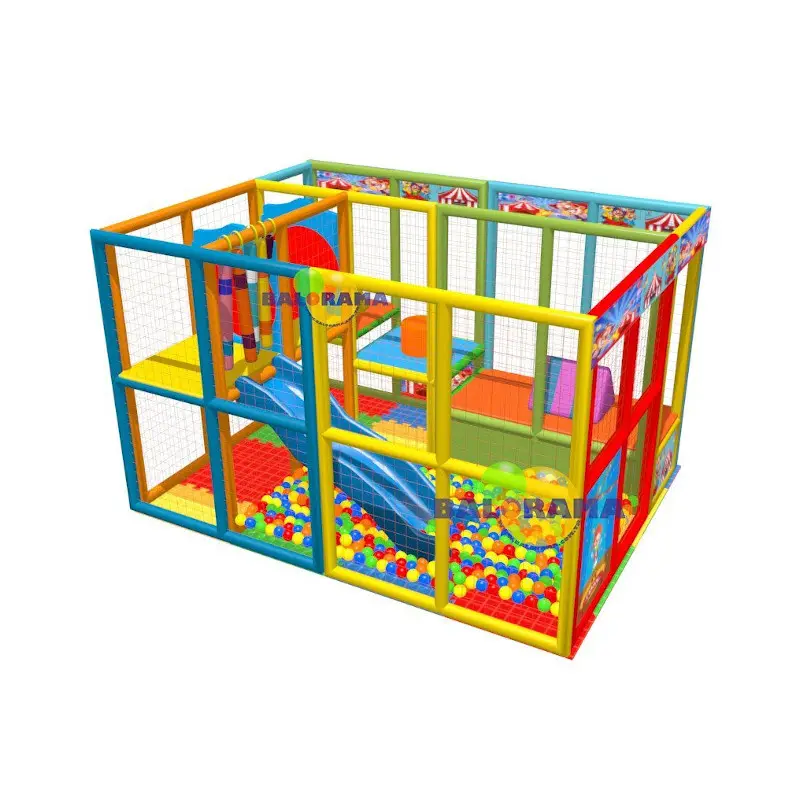 Novo modelo opcional digital impresso softplay interno 4x3x2.5 metro