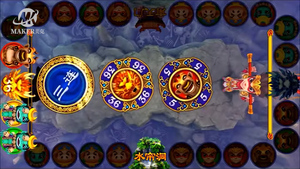 Kit di gioco con pulsante Touch Screen da 8 giocatori IGS Western Journey 2 sottomettere il drago - Product Image 6