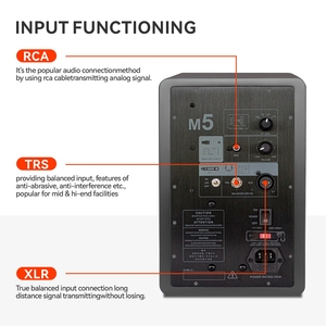 M5 Desktop Monitor Speakers <strong>Computer</strong> Sound <strong>System</strong> and Audio Active Speaker <strong>System</strong> for Recording Music Studio Speakers - Product Image 3