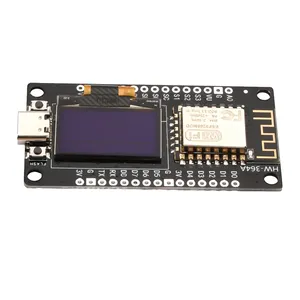 Scheda di sviluppo Node-MCU ESP8266 con Display OLED da 0.96 pollici modulo Driver CH340 per programmazione IDE/Micro-python