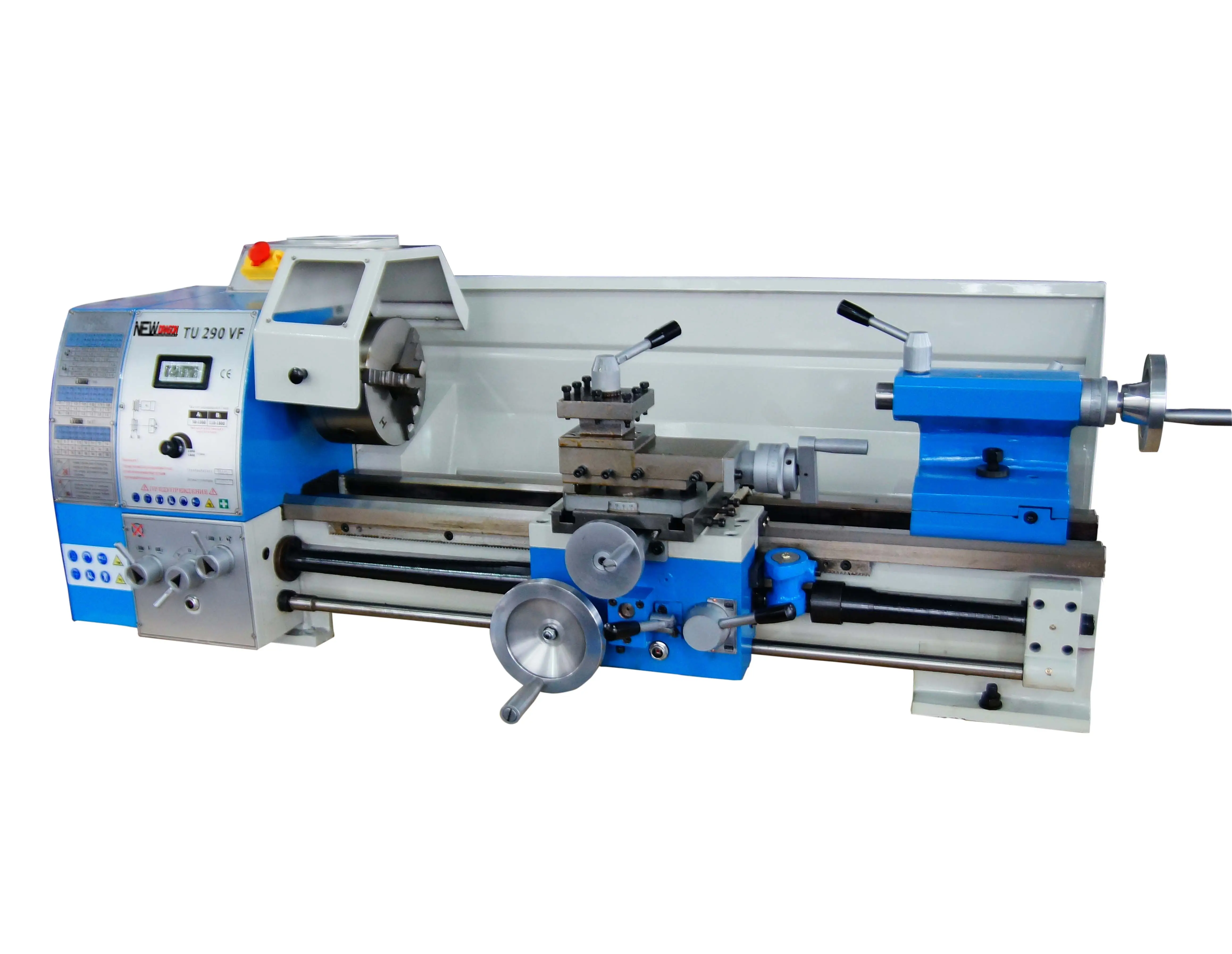 New type metal bench lathe with double rods D290X700V-F