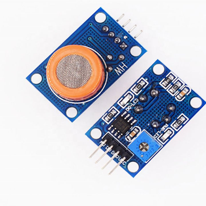 Sensore di fumo MQ2 modulo di rilevamento idrogeno butano gpl MQ-3 MQ-7 MQ-8 MQ-4 MQ-5 MQ-6 MQ-9 modulo di rilevamento gas combustibile
