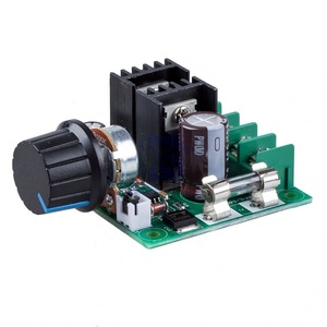SeekEC DC 12 -40V 10A PWM DC interruttore di controllo della velocità del motore modulo Controller regolatore di tensione Dimmer /w fusibile potenziometro rotativo - Product Image 1