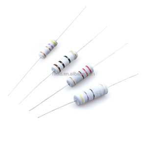 Resistencia de película de carbono, 5W, 3R3 J, KNP5WS, 3,3r, 5%, película de Metal, código de Color, DIP - Product Image 1