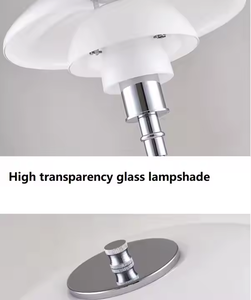 İskandinav minimalist kişilik tasarım cam masa lambası yatak odası başucu okuma aydınlatma masa lambası - Product Image 6