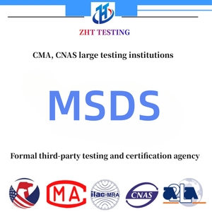 Лист данных безопасности материала MSDS сертификация продукции для данных безопасности (SDS) - Product Image 1