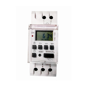 THC-15A 48VDC Digital Timer Schalter 16A Auto Light Control Programmier barer Din Rail Mounted Switch Elektrik Timer - Product Image 1