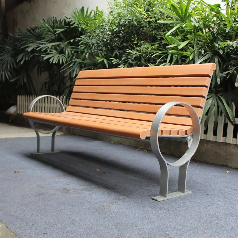 Banc de Patio en bois et plastique, accessoire de fabrication