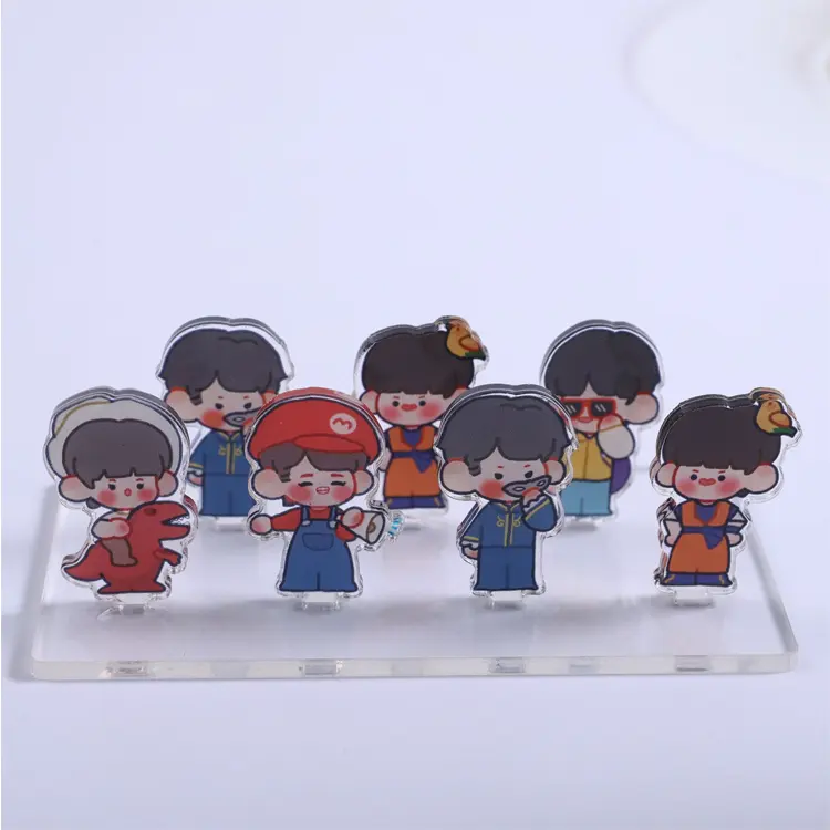 Bulk Wholesale Custom Cute Kpop Cartoon Acrylic Standee With Factory Price