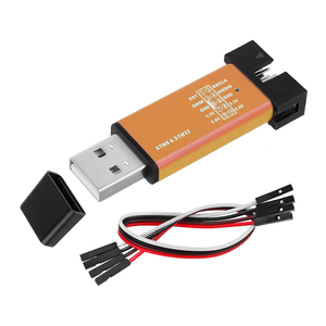 Downloader programmatore supporto unità di programmazione STM8 STM32 con cavo di collegamento e copertura (colore casuale) - Product Image 6