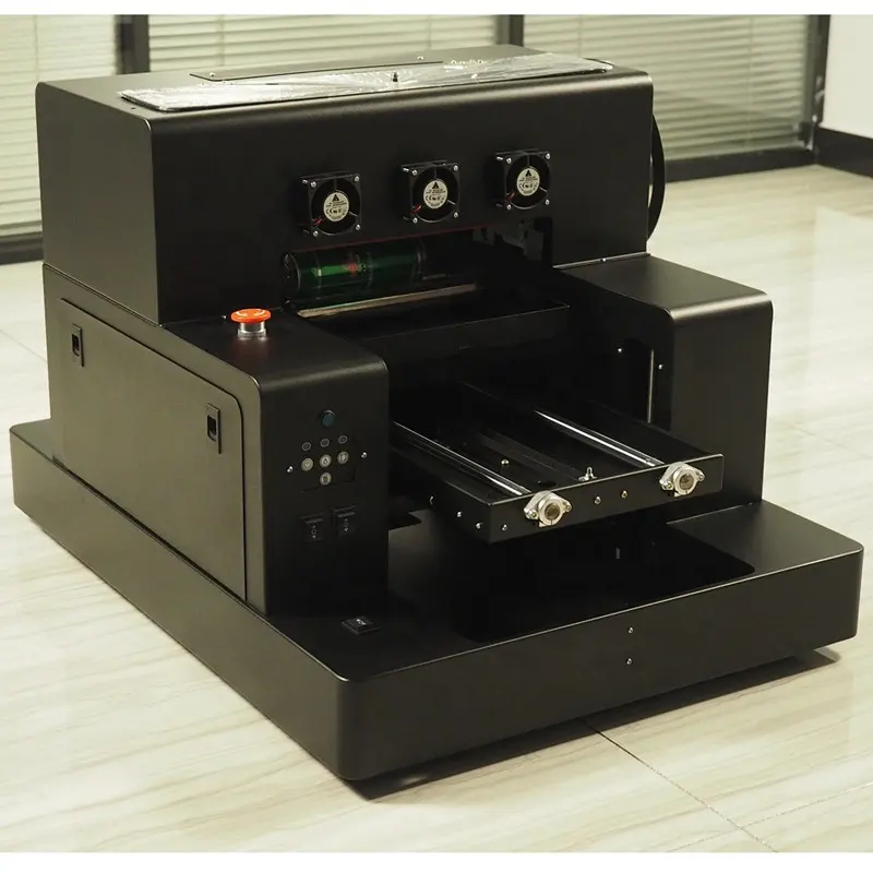 OCBESTJET Printer UV DTF A3 Datar 3D UV Led Printer Harga A3 UV Printer dengan Pernis Stok Eropa