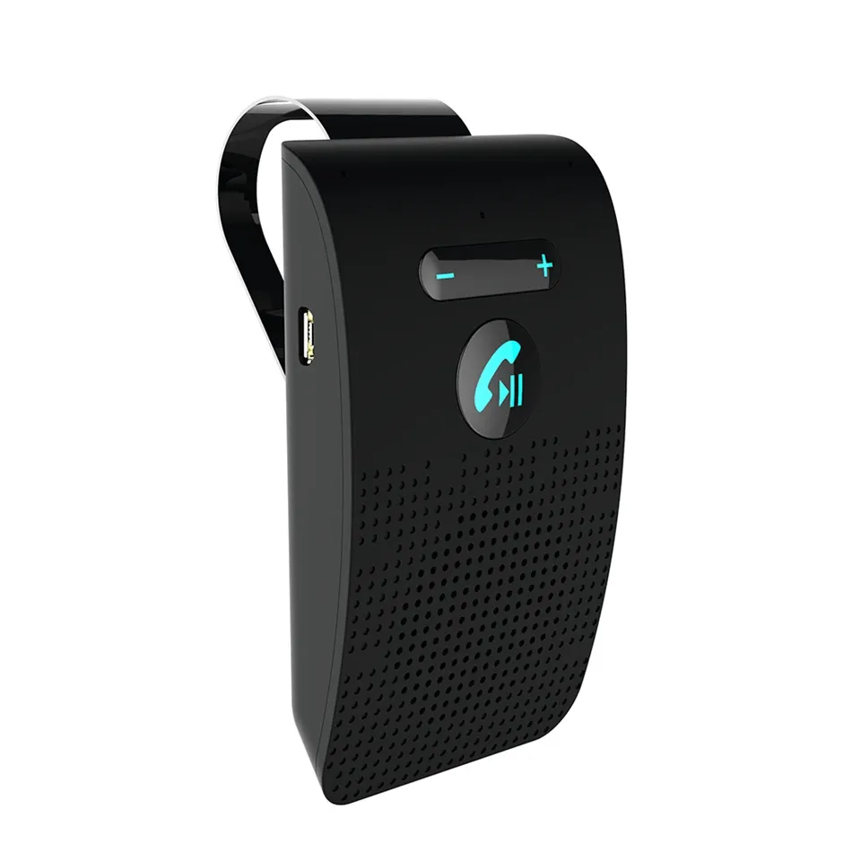 SP09 High-end sem fio bluetooth speaker telefone para o carro, sun Visor Bluetooth Car Speakephone emparelhá-lo com seus telefones celulares