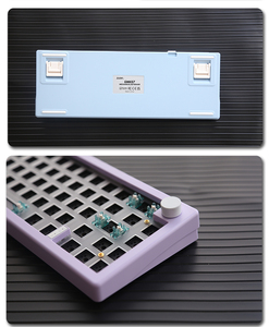 Teclado mecánico GMK67/TESTER68, Kit de teclado de 67 teclas intercambiable en caliente, luz RGB con cable, teclado personalizado de 3 modos - Product Image 2