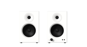 Altavoces de monitor de escritorio Z01, altavoz de estudio alimentado para TV con tweeter de bocina de puerto de salida secundaria y entradas ópticas/AUX/BT - Product Image 6