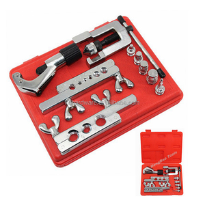 フレアリングツールキット68/9 10 12 16 19mm 1/4 "-3/4" HVACシングルフレアツール45度エキセントリックタイプ手動チューブフレアリングツールキット - Product Image 6