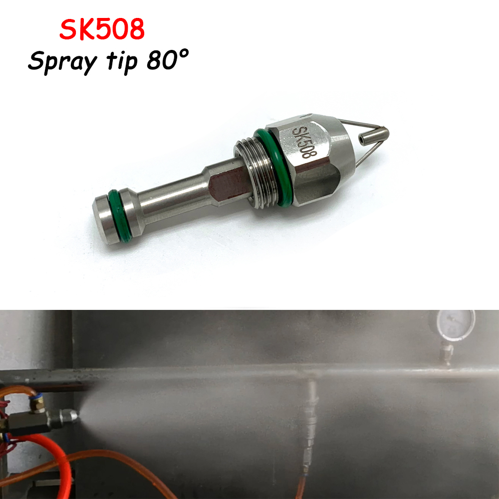 Plata: SK508 Punta de pulverización de 80 grados
