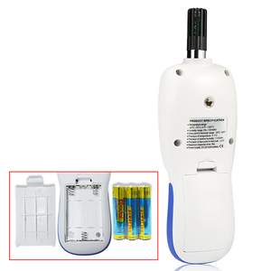 WT83(B) Medidor digital de temperatura y humedad de alta precisión Pantalla LCD Material ABS Alimentado por batería ODM Personalizable - Product Image 6