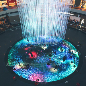 Interaktive Tanzfläche LED video Bildschirm P 3,91 P 4,81 P 5,95 P 6,25 Led-bildschirm wand boden installation
