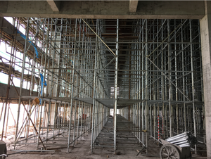 <span class=keywords><strong>Quickstage</strong></span> industriale acciaio zincato ad anello-blocco ponteggio esterno europeo costruzione per la costruzione di Hotel di sicurezza tuffo moderno