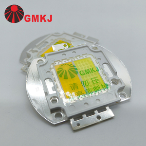 Yüksek güç 100w COB beyaz LED 2*50w çift renkli LED modülü WW CW CCT 3200k 6500k projektör Spot ışık - Product Image 4