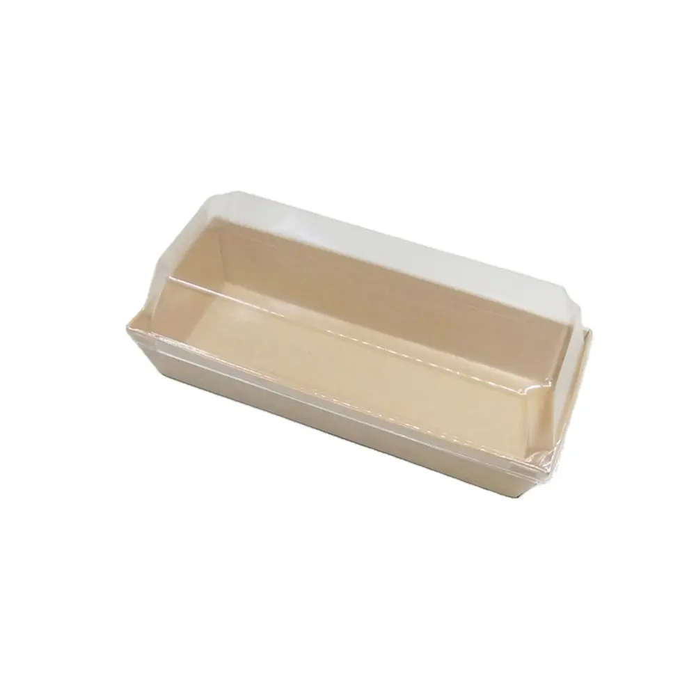 Papel de confeitaria transparente, caixa transparente de bolo, fabricante personalizado, sobremesa macaron, papel de confeiteiro com tampa transparente de pvc, recipiente de comida em papel