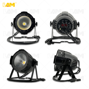 100W COB Par Light Warm/Cold 2in1 DJ <strong>LED</strong> Surface Spotlight DMX512 Controlled 150W Power Output - Product Image 5
