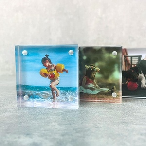 Nhà cung cấp Nhà máy OEM Acrylic khung ảnh tủ lạnh nam châm hình ảnh khung - Product Image 2