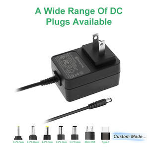 CB报告UL 2类电源120V输入 (美国) 电源1amp DC输出24瓦适配器充电器