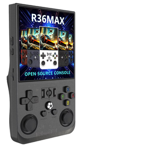 HiCyber R36 Max Handheld Portable Retro Game Console | 4-Inch Open Source IPS Screen Players Support 30+ Simulator