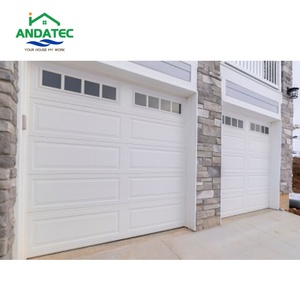 Telecomando automatizzato tecnologia intelligente compatibile con sistemi di sicurezza domestica funzionamento regolare porta del Garage in acciaio zincato - Product Image 6