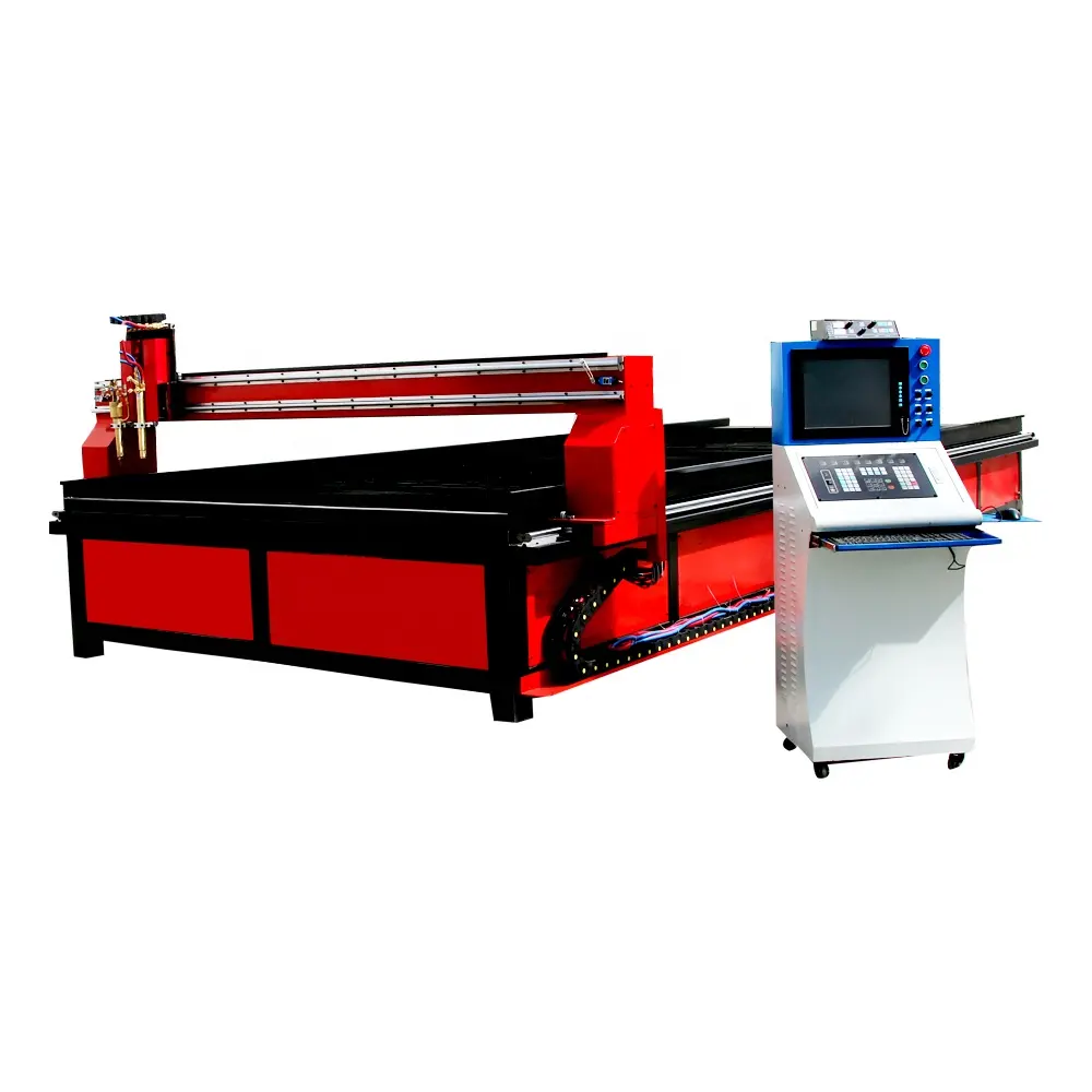 230V CNC Small Table Cut 40A Robotech Plasma Cutting Machine With Power Source