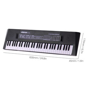 Teclado electrónico de música Digital para niños, Piano eléctrico multifuncional para estudiantes, con función de micrófono Musical, 61 teclas - Product Image 6