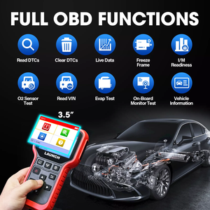 LAUNCH CRT 5011X TPMS Relearn Tool 315MHz 433MHz Tire Pressure Sensor <strong>Programing</strong> OBD2 Scanner TPMS Diagnostic Tools - Product Image 2
