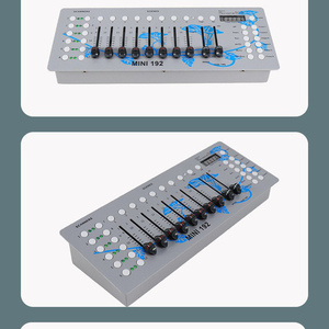 Nuovo Mini palco luci di controllo Dmx Controller 192 Console di illuminazione portatile per DJ Stage Light Party Dmx Controller - Product Image 2