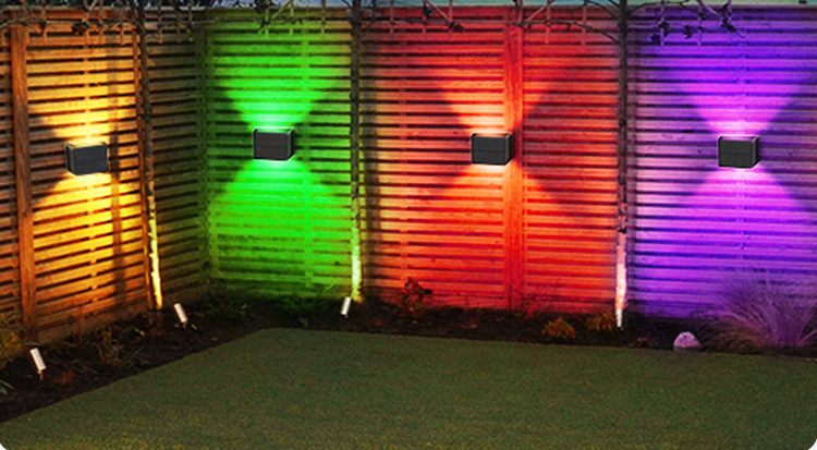 Lumière à faisceau variable et couleur réglable