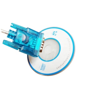 厂家批发USB 2.0至DB9 RS232电缆串行电缆适配器转换器USB RS232电缆带光盘驱动器 - Product Image 2
