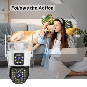 Jortan Home 4G 2MP Duel Lens <strong>Motion</strong> <strong>Detection</strong> Video Surveillance WiFi IP Outdoor PTZ Camera <strong>Security</strong> Alarm <strong>System</strong> - Product Image 4