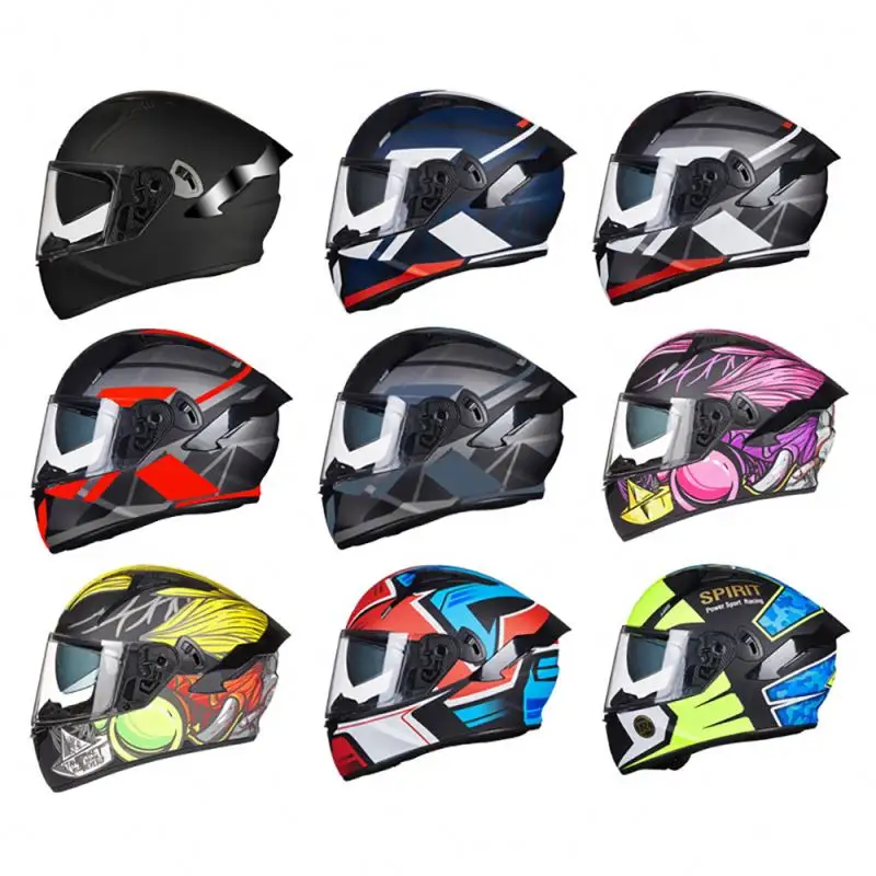 Scorpion ZR-881 Series Black Samurai Helmet DOT ECE Certified Full face detachable Motorcycle Helmet