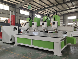 China 3 <strong>Axis</strong> <strong>4</strong> <strong>Axis</strong> Engraving Carving Machine Multi Spindles Woodworking <strong>Router</strong> Four Independent Heads <strong>CNC</strong> <strong>Router</strong> - Product Image 3