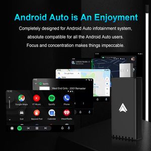 Soporte OEM de fábrica con cable Android Auto modelos de coche dongle 5GHz Wi-Fi Soporte OTA Plug and Play Wireless Android Auto Adapte - Product Image 5