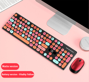 Venta al por mayor Mini teclado inalámbrico ratón juego teclado PC gamer portátil tableta Android teclado.