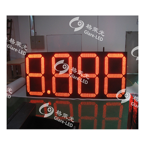 Produttore 7 segmenti Display a Led telecomando Led Digital Gas Price Sign per distributore di benzina Display prezzo Gas 36 ~ 72 pollici