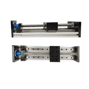 Mesa deslizante de guía lineal cuadrada doble SFU 1204/1605/1610 100-1000mm Plataforma de tornillo de bola de carrera Etapa de eje XYZ 2/4 Uds deslizadores - Product Image 1
