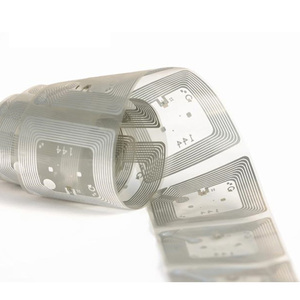 Free Sample Read/Write 13.56MHz NFC Roll RFID Sticker Label NTAG215 / NTAG216 RFID <strong>Wet</strong> <strong>Inlay</strong> - Product Image 1