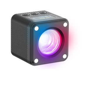 DSLRカメラUlanzi L2 RGB COB LEDビデオカメラランプ用ディフューザーハニカム付きミニフィルライト写真 - Product Image 2