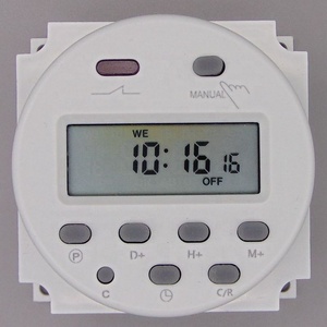 CN101A 12V 24V 220V interruttore Timer digitale 7 giorni programmatore relè orario programmabile settimanale batteria ricaricabile incorporata - Product Image 6