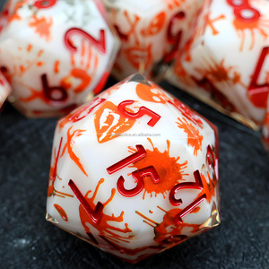 Bộ xúc xắc nhựa RPG tối, Nguyền Rủa con xúc xắc đa diện đẫm máu cho ngục tối và rồng nhập vai nham hiểm Game-L6 chơi - Product Image 6