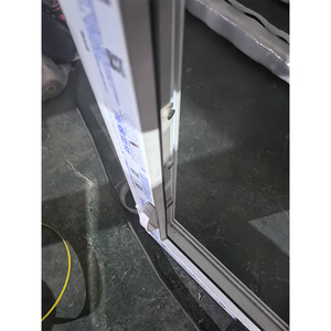 Ventanas de Marco deslizante de estilo americano Doble acristalamiento upvc Ventana de Casa deslizante Ventana deslizante de vidrio reflectante